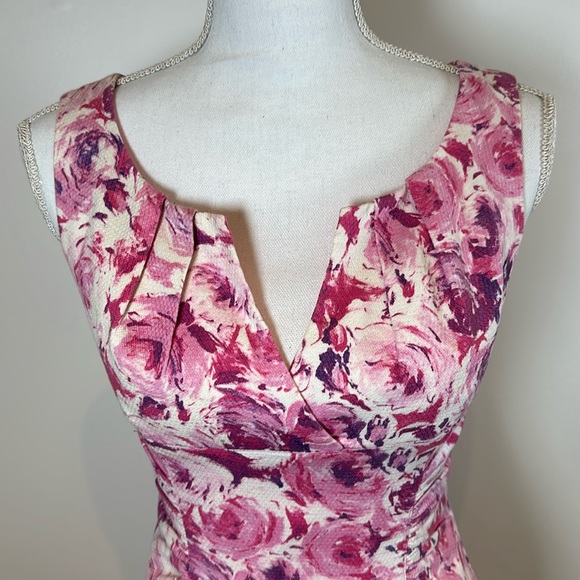 Floral ADRIANNA PAPELL Dress - Picture 3 of 11